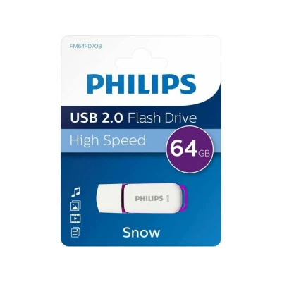 Abbildung von PHILIPS USB 2.0 Stick &#039;&#039;Snow&#039;&#039; 64GB