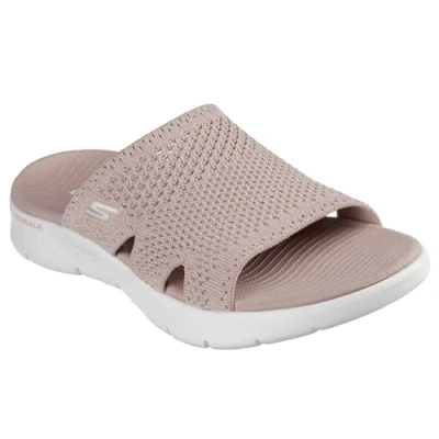 Abbildung von Skechers GO WALK FLEX SANDAL ELATION Pantolette, Keilabsatz, Sommerschuh, Schlappen mit Goga Mat Footbed