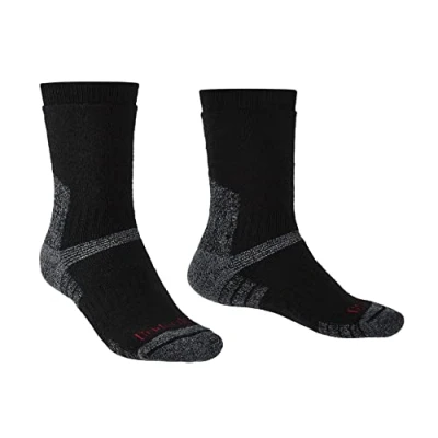 Abbildung von Bridgedale Explorer Heavy Weight Merino Performance Boot Unisex M schwarz/schwarz