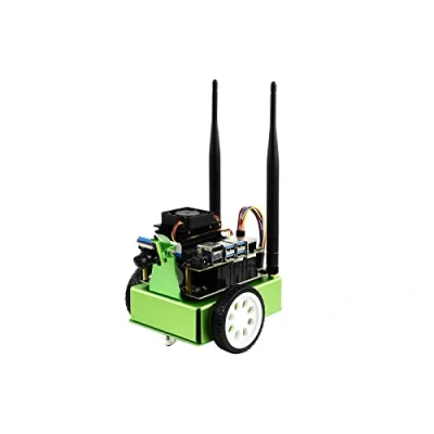 Abbildung von Waveshare JetBot AI Kit Accessories Add ons for Jetson Nano Developer and B01 Version to Build Smart Robot with Expansion Board Onboard TB6612FNG Dual H Bridge Motor Driver