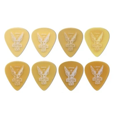 Abbildung von Clayton Picks Ultem Gitarrenplektren 0.45 mm
