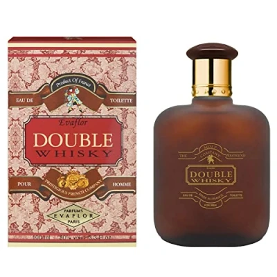 Abbildung von WHISKY DOUBLE Eau de Toilette (EDT) für Männer, 100 ml Die beste Geschenkidee Ihn EVAFLORPARIS