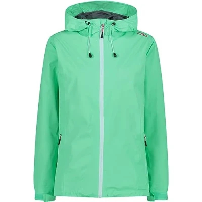 Abbildung von CMP Damenjacke mit fester Kapuze, Minze, XXXXL