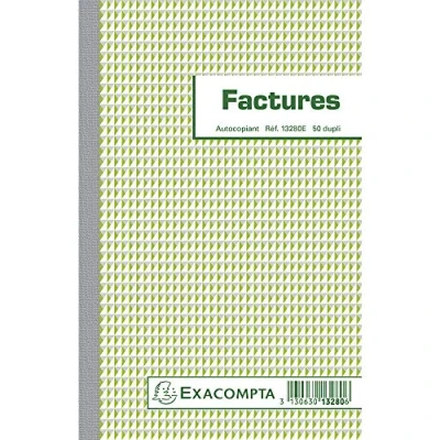 Abbildung von EXACOMPTA Manifold &quot;Factures&quot;, 210 x 135 mm, dupli VE = 1