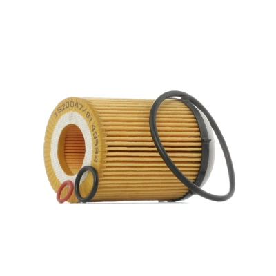 Abbildung von RIDEX 7O0135 Ölfilter mit Dichtungen Filtereinsatz MERCEDES BENZ: A Klasse, CLA T modell, C Klasse Cabrio, INFINITI: Q50 Limousine, Q30, QX30 I