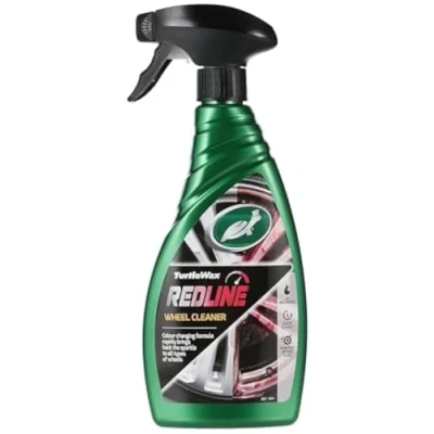 Abbildung von Turtle Wax Redline Felgenreiniger, 500 ml säurefrei, sicher für alle Legierungen, Aufkleber und Radmuttern dickes Gel maximale Haftung, sofortige Kontaktreinigung, nur Wasserdruck erforderlich