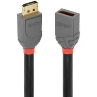 Abbildung von LINDY 36496 1m DisplayPort Verlängerungskabel, Anthra Line