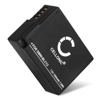 Abbildung von CELLONIC DMW BLC12 BLC12E Akku kompatibel mit Panasonic Lumix DMC FZ1000, FZ300, FZ200, G7, G70, G6, GX8 7.2V 7.4V 1000mAh
