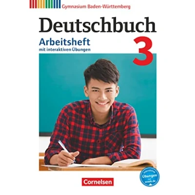 Abbildung von Deutschbuch Gymnasium Baden Württemberg Bildungsplan 2016 Band 3: 7. Schuljahr: Arbeitsheft Mit interaktiven Übungen online Lösungen