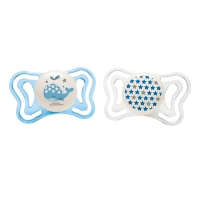 Abbildung von Chicco PhysioForma Light Schnuller, Hellblau, 2 6 Monate