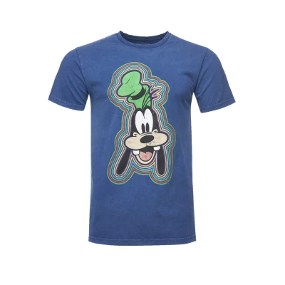 Abbildung von Recovered T Shirt &quot;Disney Goofy Outline&quot;, im zeitlosen Design