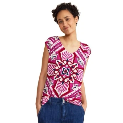 Abbildung von Street One Tshirt print, Damen, Größe: 40, Pink