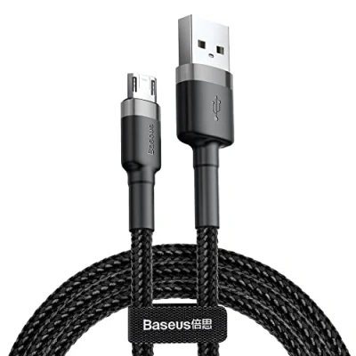 Abbildung von Baseus Cafule CAMKLF HG1 USB Ladekabel schwarz/grau