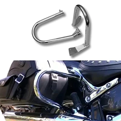Abbildung von BM UK Suzuki VL800 Volusia Intruder C800 M800 M50 C50 Boulevard Heavy Duty Hecksatteltasche Sturzbügel Sicherheitsschutz