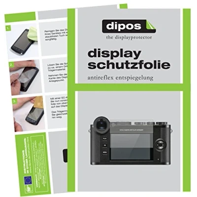 Abbildung von dipos I 6X Schutzfolie matt kompatibel mit Leica CL Folie Displayschutzfolie