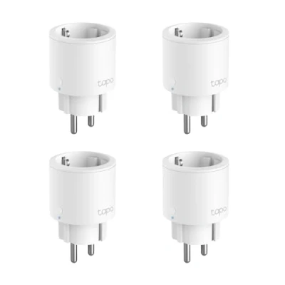 Abbildung von Tapo Nano Smart WLAN Steckdose P115 mit Energieverbrauchskontrolle, Home Alexa Steckdose, funktioniert Alexa, Google Home, Sprachsteuerung, Fernzugriff, Kein Hub notwendig(4er Pack)