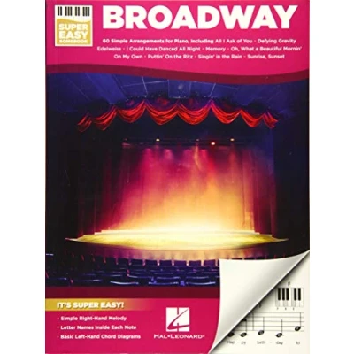 Abbildung von Broadway: Super Easy Songbook: Songbook für Klavier