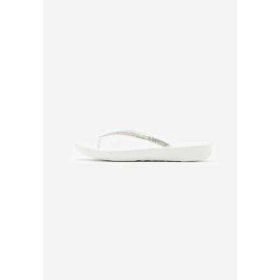 Abbildung von Fitflop Iqushion Sparkle Zehentrenner, Damen, Größe: 37, Urban white Schuhe