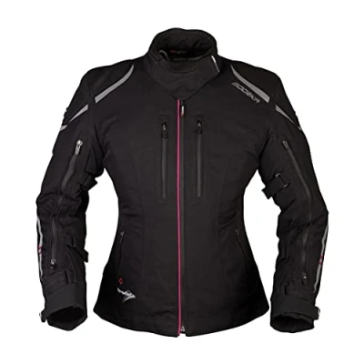 Abbildung von Modeka Motorradjacke Takuya Lady, Sympatex, Airvent Tourenjacke für Frauen, Schwarz, 52