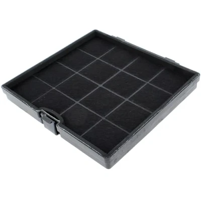 Abbildung von Bauknecht 481281719203 ORIGINAL Kohlefilter Aktivkohlefilter Filter Geruchsfilter Dunstabzugshaube eckig 241x225mm auch Electrolux 50290917009 E3CFP241 / Wpro CHF007 D241