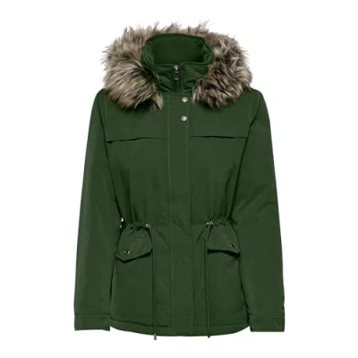 Abbildung von ONLY Damen ONLNEWSTARLINE AW Parka CC OTW Jacke, Forest Night, L
