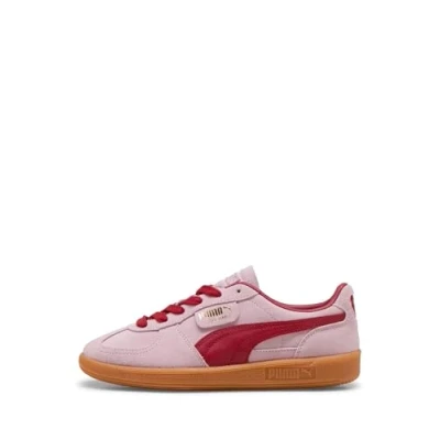 Abbildung von Puma Palermo Unisex Sneaker low, Größe: 42.5, Rose mauve/dark crimson Veloursleder