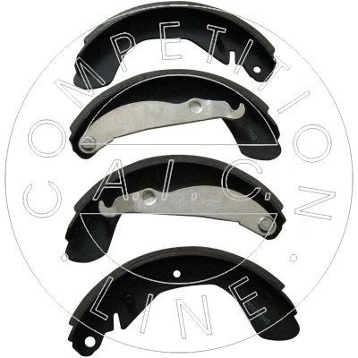 Abbildung von AIC 53078 Bremsbacken Hinterachse 200 29 OPEL: Corsa C Schrägheck, B Astra F Limousine