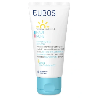 Abbildung von Eubos HAUT RUHE Sonnenschutz Cremegel Feuchtigkeitspflege, Damen, Größe: 50 ml, Weiß