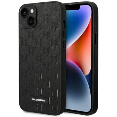 Abbildung von KARL LAGERFELD KLHCP14MSAKLHPK Hülle für iPhone 14 Plus 6,7&quot; hardcase schwarz/Bl