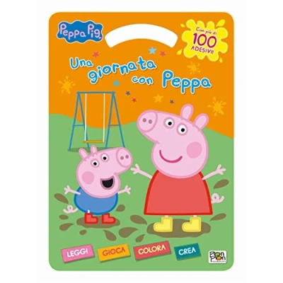 Abbildung von Una giornata Con Peppa Pig. adesivi. Ediz. a colori