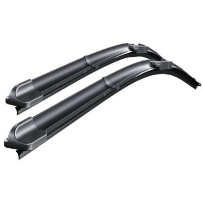 Abbildung von Mossa Vordere Scheibenwischer kompatibel mit Mercedes Benz Sprinter II (2006 2019) flache Premium Wischerblätter. Wischerblätter Set für Frontscheibe (Fahrer + Beifahrerseite) (650 mm / 600 mm)