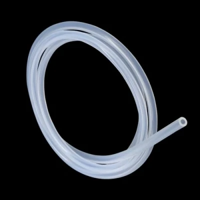 Abbildung von iMeistek Silikonschlauch 7mm ID x 10mm OD 2 Meter, Flexibler Lebensmitteltaugliche Schlauch Wasser Luft Rohr Transparent