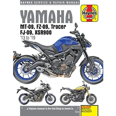 Abbildung von Yamaha MT 09, FZ Tracer, FJ XSR900 (13 19) (Haynes Service &amp; Repair Manual)