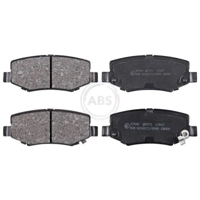 Abbildung von A.B.S. 37698 Bremsbelagsatz mit akustischer Verschleißwarnung JEEP: WRANGLER 3, Compass, Cherokee IV, DODGE: Nitro SUV