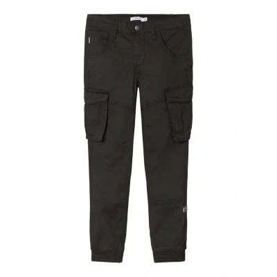 Abbildung von Name it Nkmryan PANT Cargohose für Kinder, Größe: 176, Black