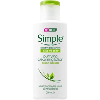 Abbildung von Simple Reinigungsmilch, 200 ml