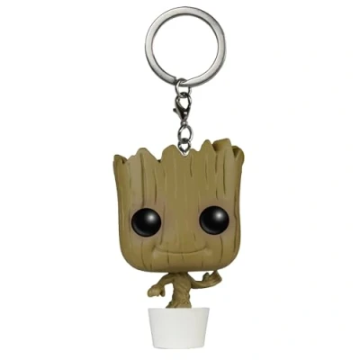 Abbildung von Funko Schlüsselanhänger Marvel Guardians of the Galaxy Dancing Groot Pop!