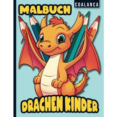 Abbildung von Drachen Kinder Malbuch ab 3 Jahre 56 fantastische zum Ausmalen