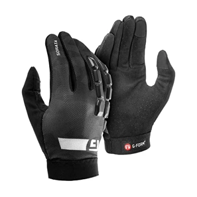 Abbildung von G Form Sorata 2 Mountainbike Handschuhe Motorrad &amp; Cross Country Radhandschuhe Schwarz/Weiß, X Small
