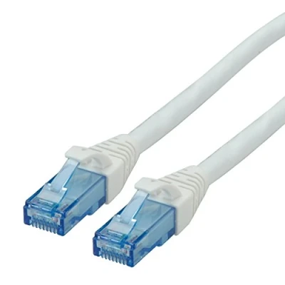 Abbildung von Roline Patch Kabel RJ 45 (M) zu 15 m UTP CAT 6a weiß (21.15.2768)