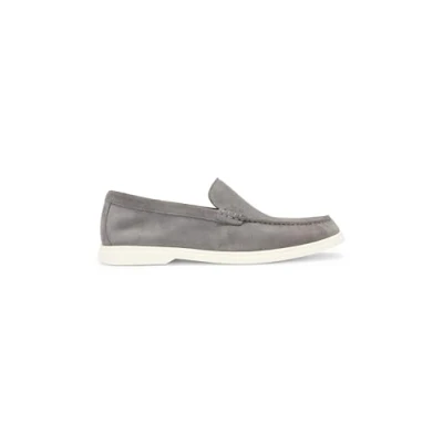 Abbildung von BOSS Sienne Slipper, Herren, Größe: 45, Grey five Schuhe
