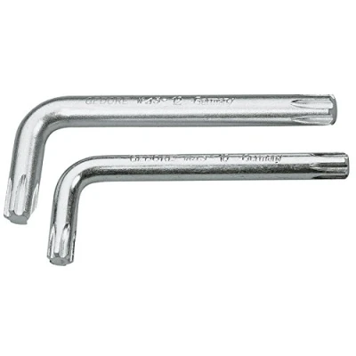 Abbildung von GEDORE 43 14 Winkelschraubendreher Innenkeilprofil (Ribe CV) 125, 45mm M14