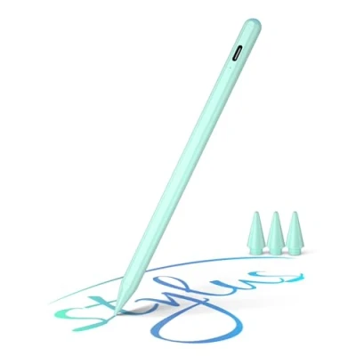 Abbildung von Stylus Pen für Apple Pencil USB C, Stift iPad 10. Generation/9/8/7/6. Gen/iPad Pro 12&#039;&#039;/12,9&#039;&#039;/11&quot;/iPad Mini 6/5. Air 13&quot;/11&quot;/5/4/3. Gen, Präzise Kontrolle, Magnetische