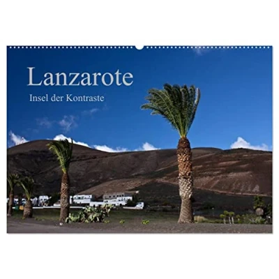 Abbildung von Lanzarote (Wandkalender 2025 DIN A2 quer), CALVENDO Monatskalender
