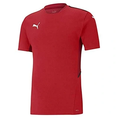 Abbildung von PUMA Jungen teamCUP Jersey Jr T shirt, Red, 152