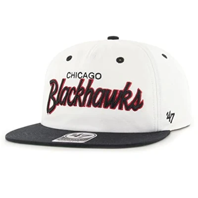 Abbildung von &#039;47 Crosstown Chicago Blackhawks Cap, Herren, Größe: One Size, White