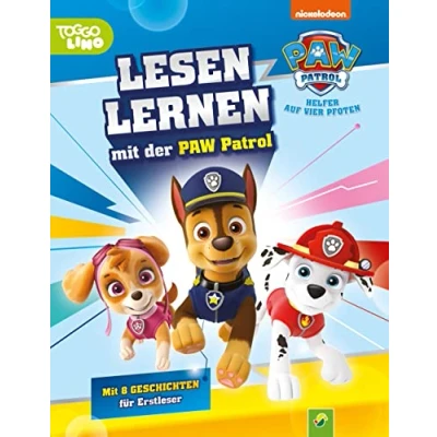 Abbildung von Lesen lernen Mit der PAW Patrol: 8 Geschichten für Erstleser: Lesequiz und vielen Bildern Leseanfänger ab 6 Jahren