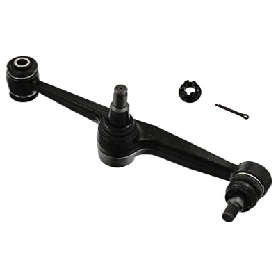 Abbildung von FEBI BILSTEIN 43114 Querlenker mit Kronenmutter Vorderachse rechts, unten, vorne Stahlguss TOYOTA: Celica VI Coupe