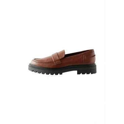 Abbildung von Next Regular FIT Forever Comfort Chunky Passform Slipper, Damen, Größe: 41, Mottled brown Pu