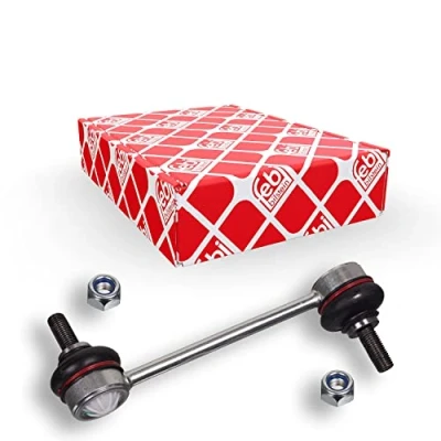 Abbildung von febi BILSTEIN 21204 Koppelstange Vorderachse 145 M10 x 1,25 Plus mit selbstsichernder Mutter Stahl ALFA ROMEO: 166